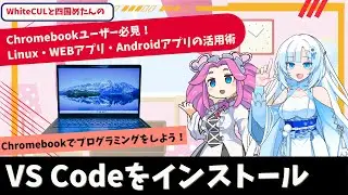 【Chromebookユーザー必見！Linuxとアプリの活用術】ChromebookにコードエディタのVSCodeをインストールする方法