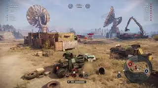 Crossout Parser Junk only fun in PVE PS4 gameplay