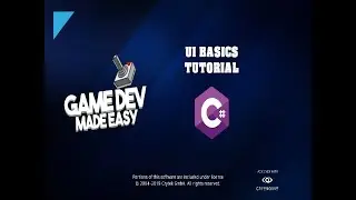 HOW TO: Create a Basic UI with C# in CRYENGINE - TUTORIAL