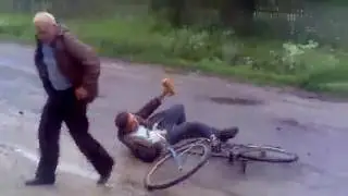 Собака подрезала