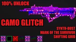 *do this asap* SYNTH-BUST/SHIFTING GRID CAMO UNLOCK + CAMO GLITCH MW3! MW3 GLITCHES! WARZONE GLITCH!