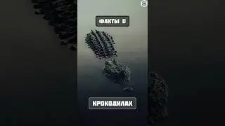 крокодил интересные факты #факты #животные #топчик #интересно