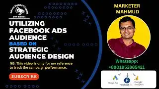Utilizing Facebook Ads Audience based on Strategic Audience Design.