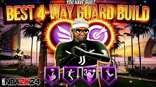 NEW BEST GUARD BUILD IN NBA 2K24 (SEASON 8) - GAMEBREAKING BEST GUARD BUILD 2K24!
