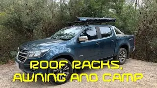 Roof Racks install and camping