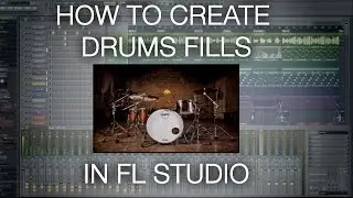 How to easily generate infinite DRUM FILLS in FL STUDIO