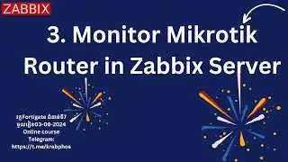 3- monitor mikrotik in zabbix server