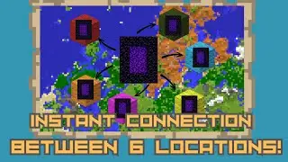 Building The ULTIMATE TELEPORTATION SYSTEM in Minecraft