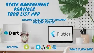 Sharing Session : Flutter State Management Provider