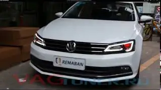 Крутая Led оптика в стиле Audi для volkswagen jetta6