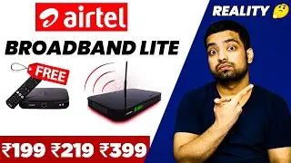 Airtel Broadband Lite Plan Details, Charges, Speed, Installation | Airtel XStream Fiber New Plans