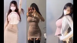 超甜美白皙萌妹是个「隐乳」，换上比基尼大爆浑圆嫩乳！