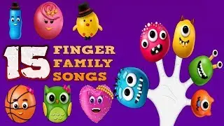 🖐️ Top 15 Finger Family Game Play 😍 Daddy Finger Nursery Rhymes 🤡