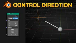 Converting Position Vectors to Direction Vectors in Blender - Geometry Nodes