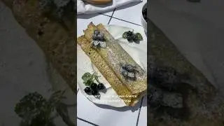 Блинчики с шоколадом и черной смородиной 🥞 #рецепты #блины #блинчик #блинчики #рецепт #шоколад