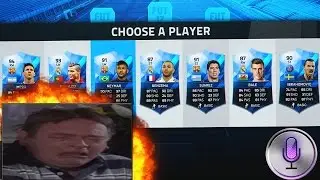 FIFA 17 TEAM OF THE YEAR FUT DRAFT SIRI CHALLENGE!!!