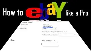 eBay Listing Strategies
