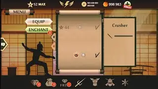 Shadow fight 2| Crusher gameplay with tempest rage- My best damage with heavy weapon