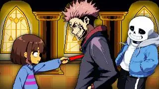 If Sukuna was in Undertale and saves Sans...