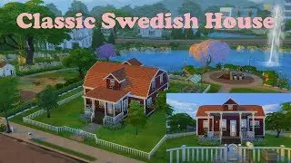 Classic Swedish house | The sims 4 speedbuild