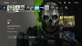 Call Of Duty Modern Warfare II Start UP SCREEN + Full MENU Walkthrough - 1080P/PS5