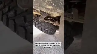 Custom Spare Tire 😮 Trick #viral #shorts