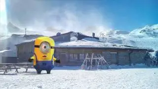 Where does the Minion was?