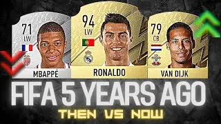 THIS IS HOW FIFA LOOKED 5 YEARS AGO VS NOW! 🔥