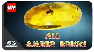 Lego Jurassic World - All Amber Bricks All Dinosaurs Unlocked