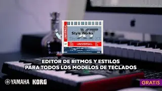 Edita, Reproduce y Convierte Estilos de YAMAHA KORG | Style Works 2000 Universal (Free)