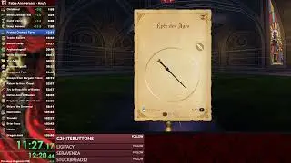 Fable Anniversary Any% speedrun in 1:04:13 LRT / 1:12:21 RTA