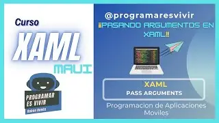 ✅XAML Tutorial Español: ➡【95】 ¡PASANDO ARGUMENTOS DESDE XAML  [PASS ARGUMENTS-XAML]