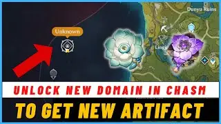 How to Unlock New Artifact Domain in Chasm - Fuao Vale, Genshin Impact The Chasm Domain Puzzle