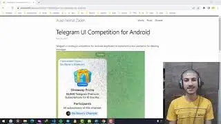 Telegram UI Competition for Android - $30,000 prize fund