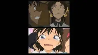 momen dimana ran dan kazuha memeluk Shinichi dan heiji 