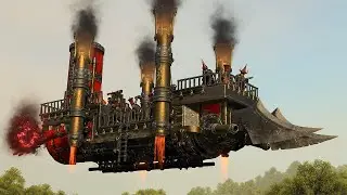 New Flying Chaos Dwarfs War Machines (Mod)