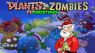 (Gameplay+Link) Plants vs Zombies Christmas Edition Mod (Remake) | Game NHP