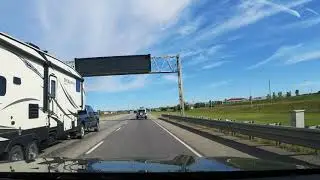 Calgary to Airdrie drive in 4K 60fps.