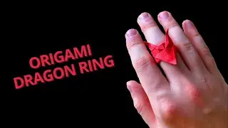 ORIGAMI DRAGON RING TUTORIAL💍