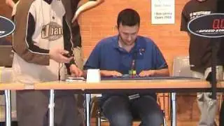 Edouard Chambon 2x2 World Record Average 3.74 sec