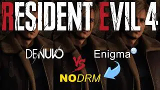 Resident Evil 4 DRM REMOVED | Performance Comparison (Denuvo vs Enigma vs No-DRM)