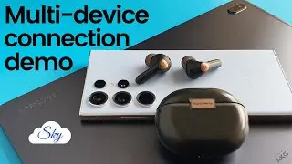 How to Connect Soundpeats Air4 Pro to Two Devices | Multi-device switching demo