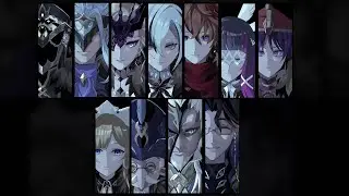 The 11 Fatui Harbingers Animation , 