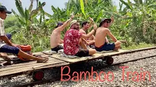 Bamboo Train in Battambang