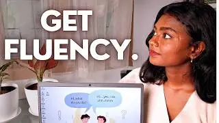 🦋 How I Practice Fluent English By myself at home as a Tamil Medium Girl  - Fluent English- EPI 2