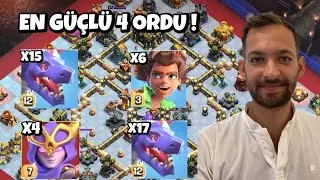 THE 4 STRONGEST ARMIES FOR THE CLAN WAR LEAGUE! CLASH OF CLANS