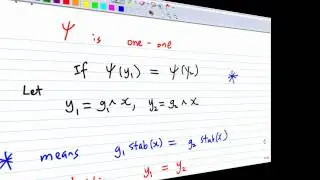 Orbit Stabliser Theorem