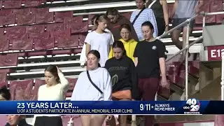 University of Arkansas honors 9/11 heroes with annual stair climb