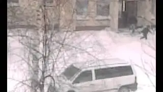 Много снега