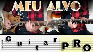 Kleber Lucas - Meu Alvo GUITAR | Tab + Backing Track